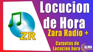 Como Agregar locucion de hora en zara radio [upl. by Ehtnax]