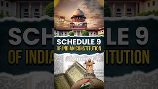 Schedule 9 of Indian Constitution schedulesofindianconstitution [upl. by Lanoil601]