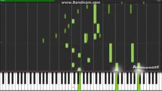 Beautiful Soundtrack from Kamisama no Inai Nichiyoubi  Synthesia Piano Animenzzz [upl. by Ariaj]