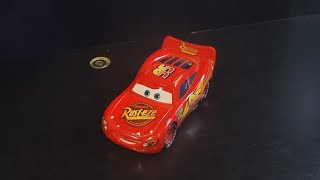 Mattel Disney Cars  Lighting McQueen Rusteze 95 Piston Cup Racer [upl. by Jourdan]