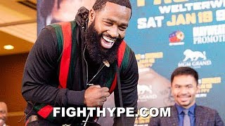 BEST ADRIEN BRONER MOMENTS FROM THE PACQUIAO VS BRONER PRESS TOUR [upl. by Kathleen]