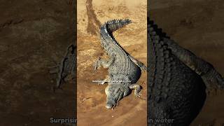 When Crocodiles Navigate the Depths 🐊🌊 crocodile facts animals wildlife wild nature [upl. by Asiluj]