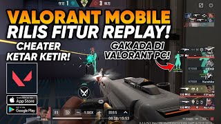 FITUR REPLAY VALORANT MOBILE  Valorant Mobile Replay System AndroidiOS [upl. by Westney]