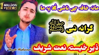 Pashto Naat Sharif 2024  Ma Na Khafa Che Nashe Gula Pa Ma Grana Nabi Nayeb Mashwani [upl. by Nesaj489]