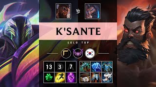 KSante Top vs Udyr Legendary  KR Master Patch 1419 [upl. by Higgins512]