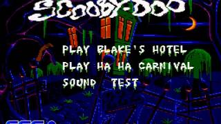 Scooby Doo Mystery Blakes Hotel Sega Genesis  Megadrive [upl. by Christen]