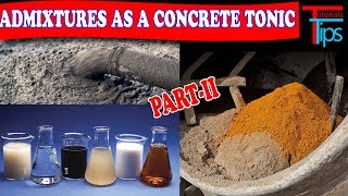 Chemical admixture of Concrete Part II  Special Category of admixture Explain [upl. by Atinuahs]