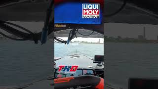 “GP35 TM Special Blazing Fast Lap at Régates de Valleyfield 🏁💨  Hydroplane Racing [upl. by Notsur]