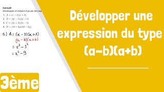 Comment développer une expression de la forme abab [upl. by Charlot]