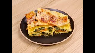 LASAGNES AU SAUMON ET AUX ÉPINARDS  MARMITON [upl. by Anoid582]