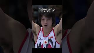 Is Epke the greatest ever on High Bar gymnastics highbar goat flip [upl. by Anirol]