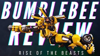 threezero Transformers Rise of the Beasts DLX Bumblebee Diecast Action figure review [upl. by Ardnuasal]