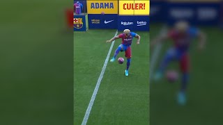 Adama Traore is back at FC Barcelona 💪🏾 shorts [upl. by Collayer]