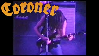 Coroner – Live in Netherlands 1990 Full Concert [upl. by Verbenia]