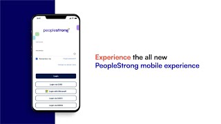 PeopleStrong Mobile Experience  Super App [upl. by Tormoria780]