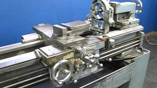 LeBLOND 17quot x 54quot SERVO SHIFT GEARED HEAD ENGINE LATHE  NICELY TOOLED [upl. by Phillipe]