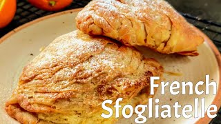 French sfogliatelle recipe  Flaky pastry  Lobster tail recipe  Semolina dessert [upl. by Rebor672]