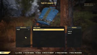 Fallout 76 where to get circuitry for vault 33 jumpsuit [upl. by Seymour]