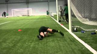 Målvaktsträning Hammarby IF FF Elit Goalkeeper training footballsoccer [upl. by Hildagarde926]