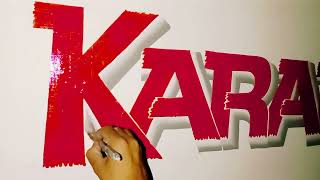 Sign Painting for Beginners Dks Art [upl. by Gronseth]