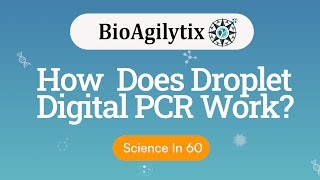 How does Droplet Digital PCR work  Science in 60 Seconds [upl. by Bedad]