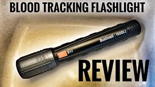 Bushnell blood tracking 1500 flashlight review [upl. by Animehliw]