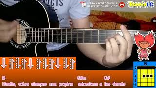 Destripando la historia  Hestia  Cover con Acordes Ritmo y Letra [upl. by Ibby118]