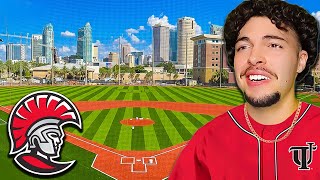 THE BEST D2 PROGRAM IN COLLEGE BASEBALL UTampa Facility Tour [upl. by Tareyn]