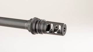 DPMS LCAR Upgrade Project Part 4 Muzzle Brake 654 [upl. by Deb140]