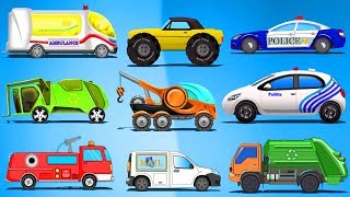 Futuristic Street Vehicles  Cartoon Videos For Children by Kids Channel [upl. by Hartzel]