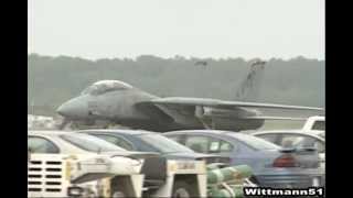 NAS Oceana Airshow 1998  F14 Tomcat Demo amp Shockwave [upl. by Epolenep]