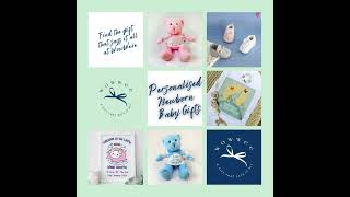 Personalised Newborn Baby Gifts  WowWeeie [upl. by Buseck]