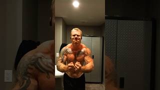 Shoulders day physique update Bad bathroom lighting [upl. by Yrolam]