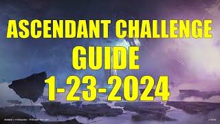 Destiny 2  Ascendant Challenge Guide and Location 1232024 [upl. by Annaeoj]