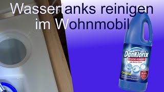 Trinkwasser  und Grauwassertank reinigen im Wohnmobil [upl. by Struve240]