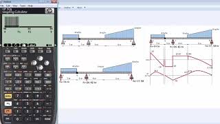 VIGA ARTICULADA Diagrama de Momento y Cortante con la hp 50  Paso a Paso a paso [upl. by Thevenot]