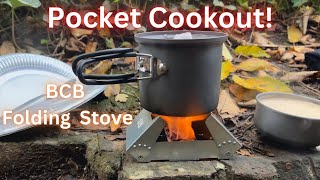 Pocket Cookout  BCB Folding Stove [upl. by Spearing]