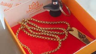 japnam gift unboxing japnaam reaction review goldplated bracelet pedal [upl. by Virgie]