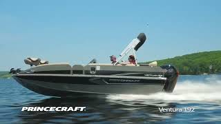 Princecraft  Ventura 192 2024 Bateau ponté  Deck boat [upl. by Knepper]