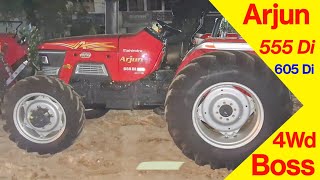 Fast Launch  mahindra arjun ultra 2 555 di 4wd 🌴mahindra arjun ultra 1 605 di 4wd [upl. by Omer]