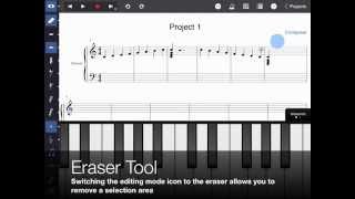 Symphony Pro 35 Demo iPad Music Notation App [upl. by Formenti711]