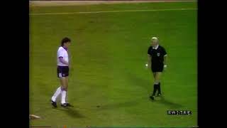 1988 Angleterre  Danemark 10 Amical Commentaires Italiens [upl. by Cassandry]