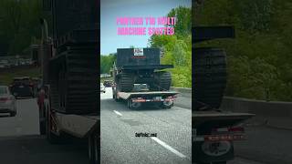 Prinoth Panther T16 Multi Machines Spotted on the Highway [upl. by Marilou]