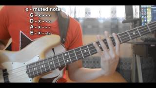 How To Read Bass Tabs  BASSICS [upl. by Gregoor]