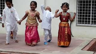 kannada dance by LKG kids cres [upl. by Collimore172]