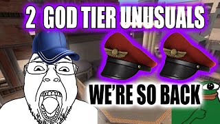 TF2 Halloween 2024 UNBOXING 2 TWO GOD TIER UNUSUAL HATS [upl. by Yrot]