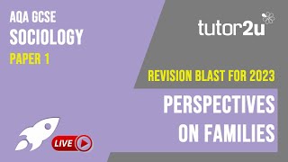 Quick Revise  Perspectives on Families  GCSE Sociology Revision Blast [upl. by Zachar83]