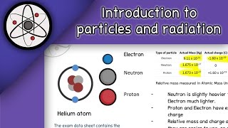 Particles and Radiation Introduction Alevel Physics [upl. by Etnom]