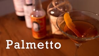 Palmetto cocktail from Better Cocktails at Home [upl. by Ilanos]