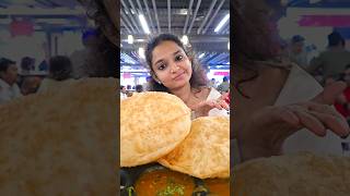 The largest poori in Hyderabad City right now 😳 food poori tiffin foodie ytshorts ytshort yt [upl. by Notecnirp281]